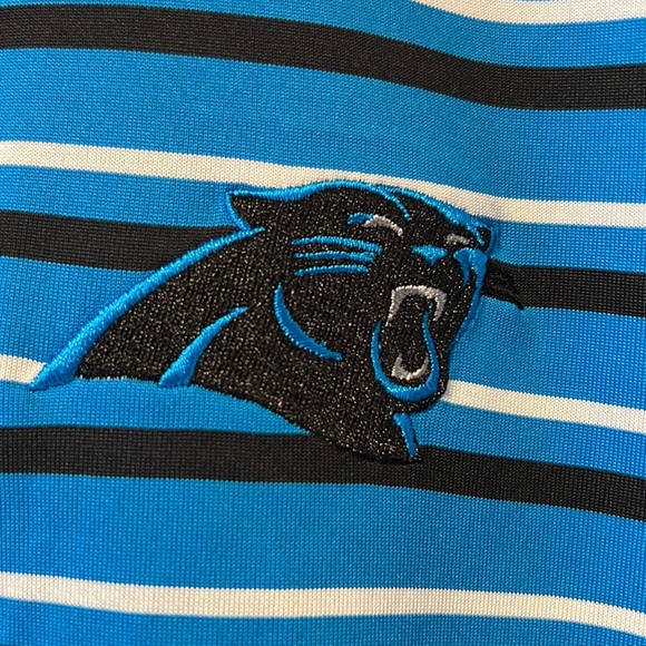 Like New Carolina Panthers Golf ⛳️ Performance Polo  with Cool Base keep you 😎! - Picture 7 of 8
